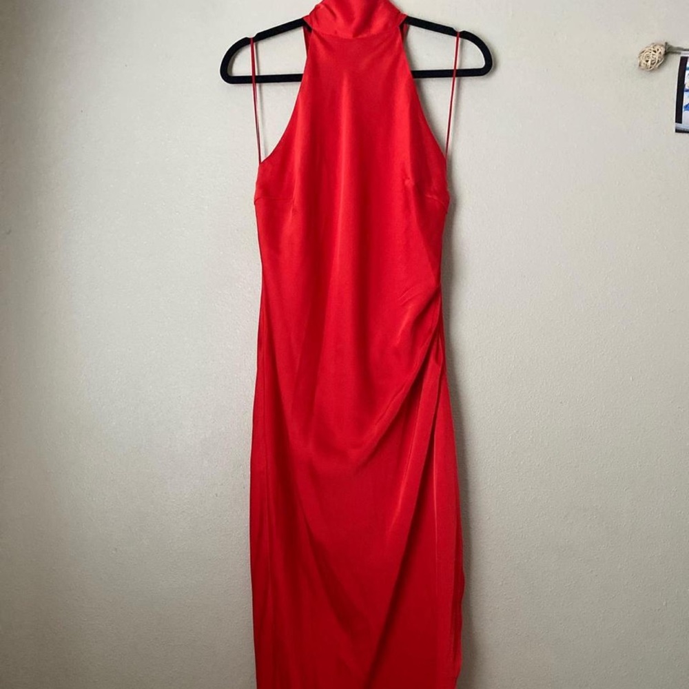 Lucy Paris Red Backless Dress